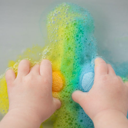 kids bath bomb sprudels fizzing colours 6 pack