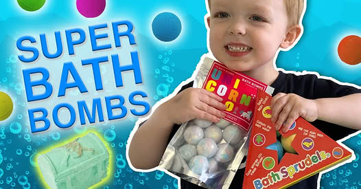 LadBaby and Phoenix's Bath Bomb Challenge: Bath Sprudels Take the Win!