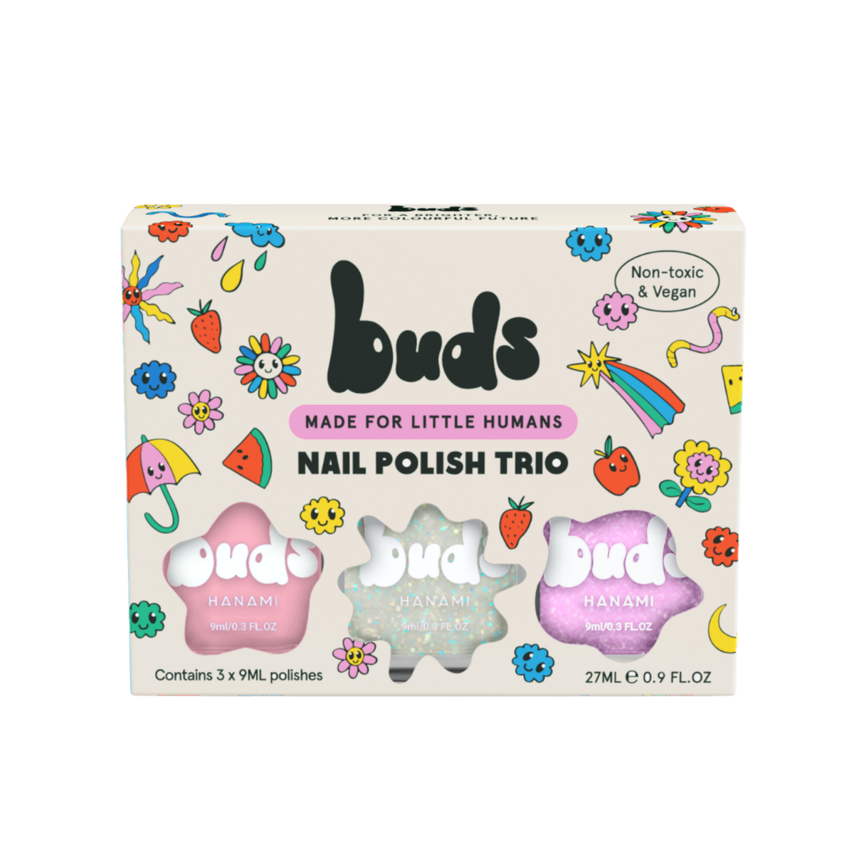Buds Trio Kids Nail Polish | Wish