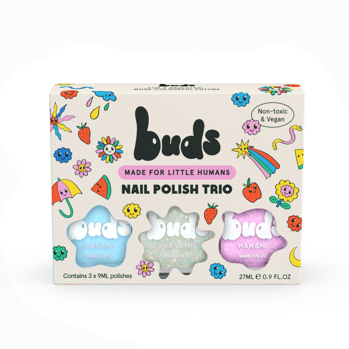 Buds Trio Kids Nail Polish | Pixie