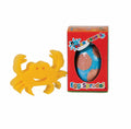 Egg Bath Bomb Sprudel in red packaging with a yellow crab sponge toy