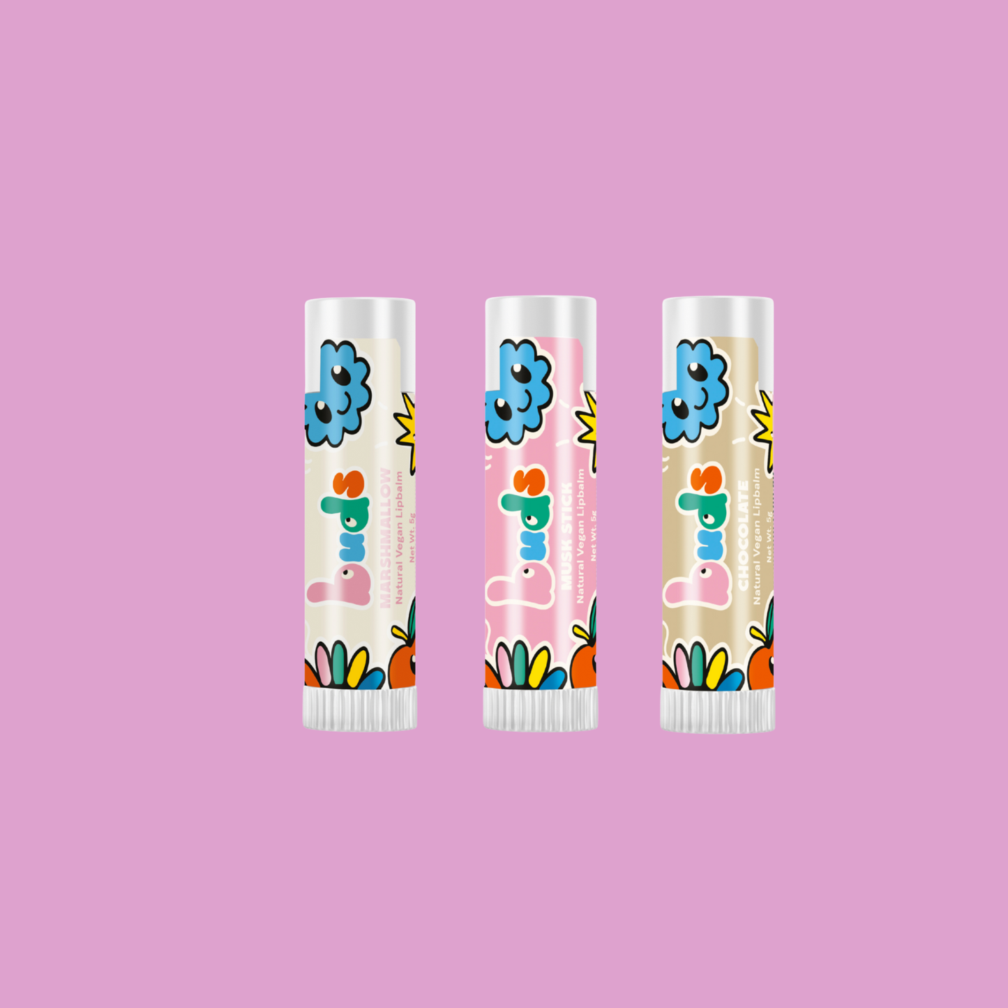 Buds Lip Balm Trio  | Mixed Lollies Trio