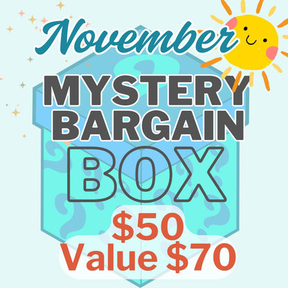 Monthly Mystery Bargain Box!
