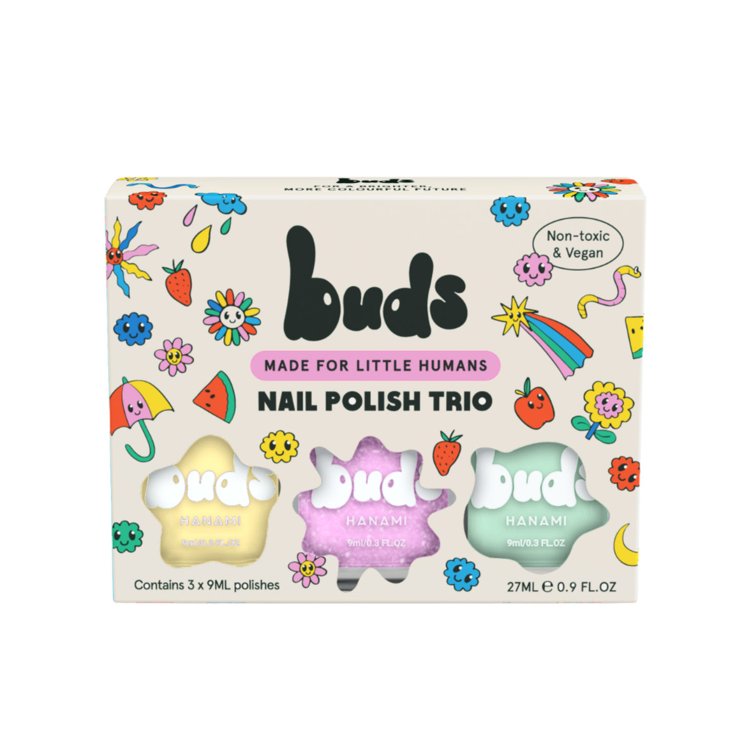 Buds Trio Kids Nail Polish | POP