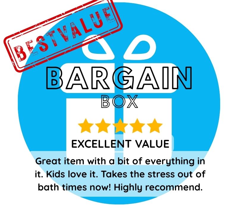 monthly bargain box with 5 star review